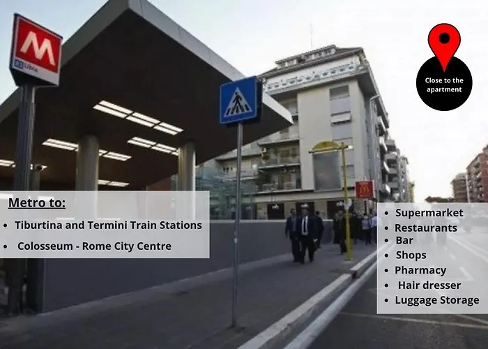 Golden Essence - Terrace & Metro Appartamento Roma